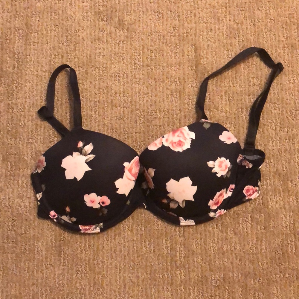 🍒 PINK floral bra